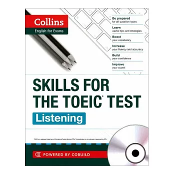 Collins-Skills for the TOEIC Test:Listening with MP3 CD/1片