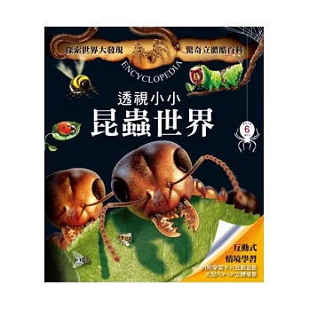 驚奇立體酷百科:透視小小昆蟲世界