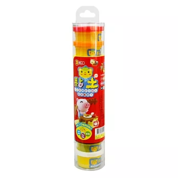 一起來用小麥黏土玩遊戲吧!黏土繽紛10色創意組