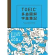 TOEIC多益圖解字彙筆記:專攻800高頻單字,第一次考多益就突破600分!(附MP3)