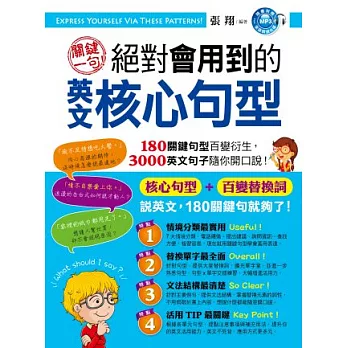 關鍵一句!絕對會用到的英文核心句型