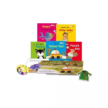 Little Baby觸摸認知遊戲書(5冊+1CD)