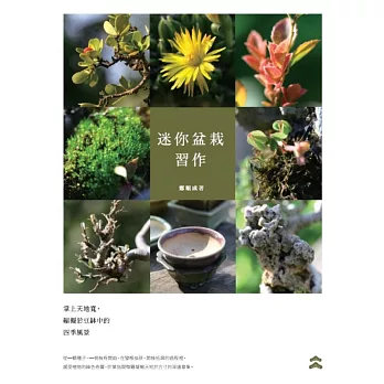 迷你盆栽習作:掌上天地寬,縮擬於豆缽中的四季風景