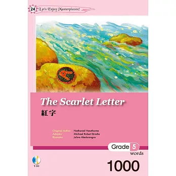 紅字The Scarlet Letter(25K軟皮精裝+1CD)