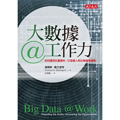 大數據@工作力:如何運用巨量資料,打造個人與企業競爭優勢