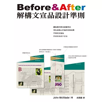 Before&After:解構文宣品設計準則