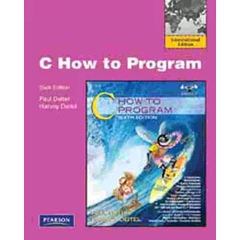 C HOW TO PROGRAM 6/E(PIE)(W/CD)