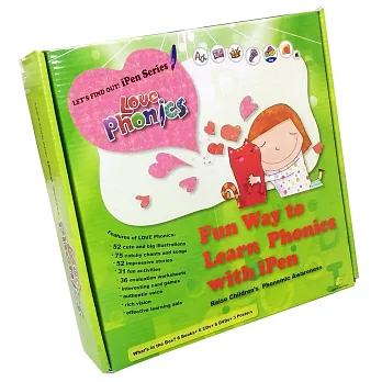 Love Phonics (1A~3B)套書