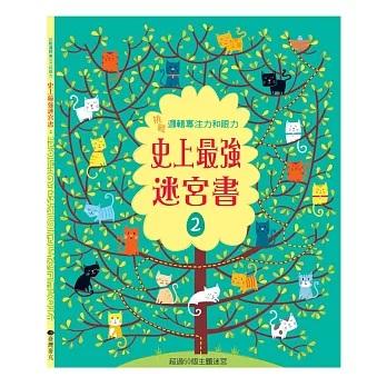 挑戰邏輯專注力和眼力:史上最強迷宮書2