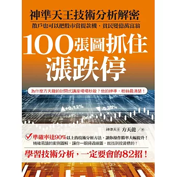 100張圖抓住漲跌停:神準天王技術分析解密,散戶也可以把股市當提款機,貧民變億萬富翁!