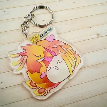 《1/2王子10周年紀念》火凰&肉包 壓克力鑰匙圈