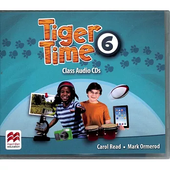 Tiger Time (6) Class Audio CDs/4片(MP3)