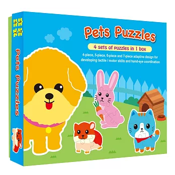 可愛大拼圖：可愛動物大拼圖(Pets Puzzles)