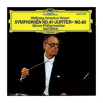 Mozart: Symphoies No.40 ＆ No.41 ”Jupiter” / Bohm & WPO