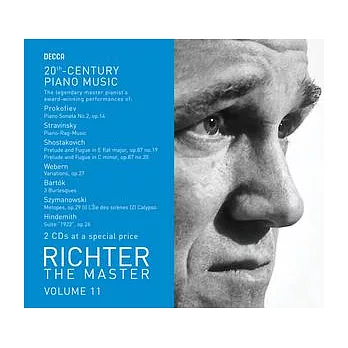 Sviatoslav Richter, Piano / Richter The Master , Volume 11 (2CD)