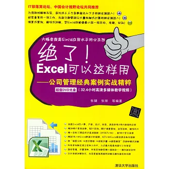 絕了!Excel可以這樣用——公司管理經典案例實戰精粹
