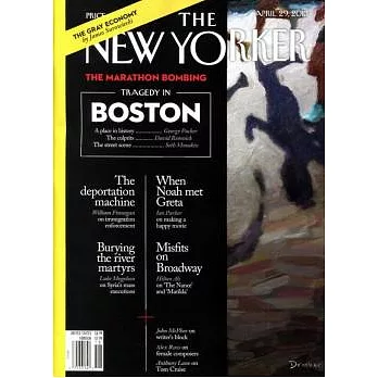 NEW YORKER 4月29號/2013