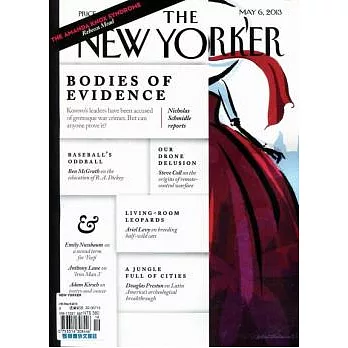 NEW YORKER 5月6號/2013