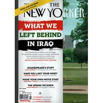 NEW YORKER 4月28日/2014
