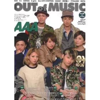日本音樂團體人氣全紀錄 VOL.27:AAA