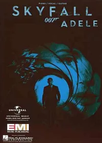 愛黛兒/007:空降危機單曲鋼琴譜(美國版)