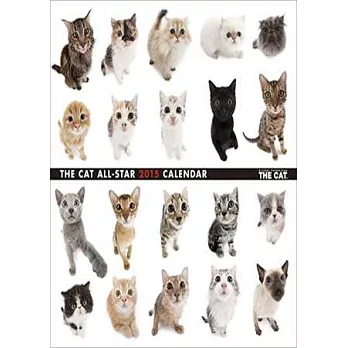 THE CAT ALL-STAR 2015年掛曆 (28頁)