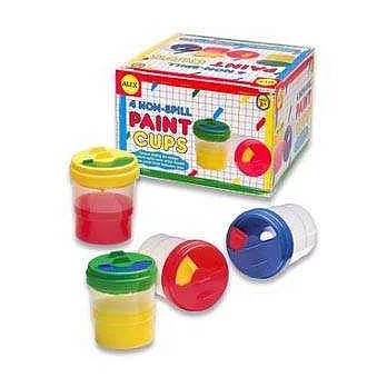 防溢出洗筆杯組(4個)