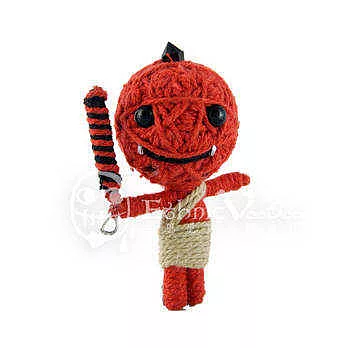 ㊣Ethnic巫毒娃娃-赤鬼(紅人麻褲)