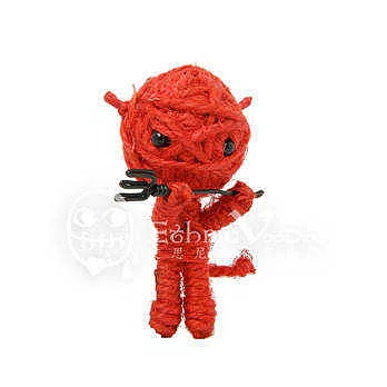 ㊣Ethnic巫毒娃娃-惡魔(紅)