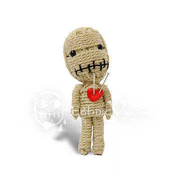 ㊣Ethnic巫毒娃娃-插心男(亞麻)