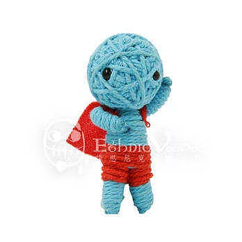 ㊣Ethnic巫毒娃娃-元氣超人(亮藍)
