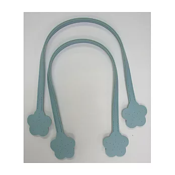 花型持手-淺藍色