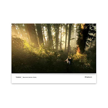 【 frogfree.com 】台灣百岳卡片系列-南湖大山卡片-灑進森林的陽光