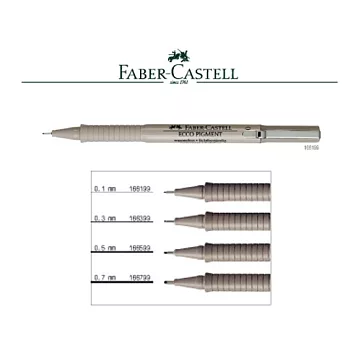 FABER-CASTELL 代針筆4枝入(0.1,0.3,0.5,0.7)