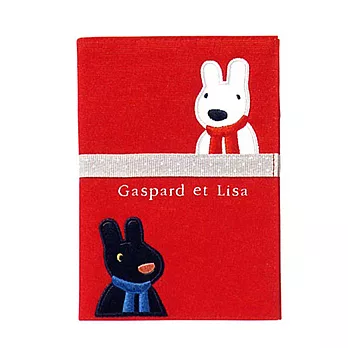 Gaspard et Lisa2009年B6行事曆大(附布套)-紅