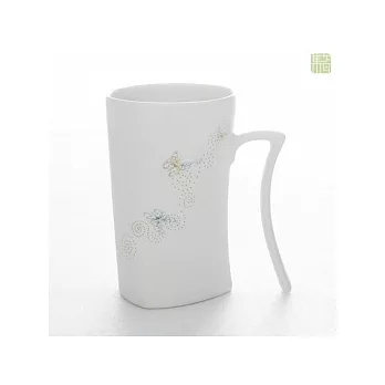 Shu&W’s Cera 集瓷.斑斕蝶影變色寧靜杯(霧白)