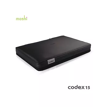 moshi codex (MacBook Pro unibody防震保護袋)15吋(黑)黑