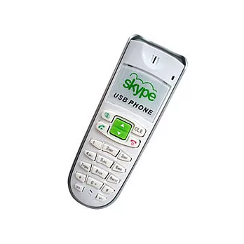 aibo USB PHONE SKYPE 網路電話(簡約白)