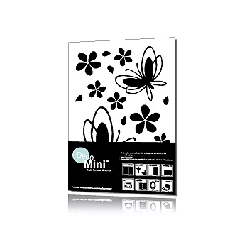 DecoMini 迷你壁貼 ◆ 藝術 13 (Black 黑)