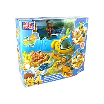 【MEGA BLOKS】DIEGO-海底大探險