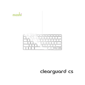 moshi clearguard 0.1mm高透光超薄鍵盤膜(compact size)透明