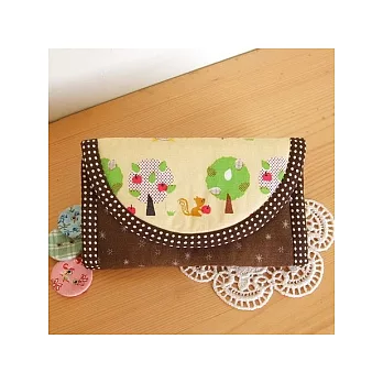 手縫ok!-小松鼠手握包(拼布材料包)