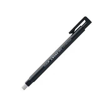 MONO ZERO 細字橡皮(黑色) 角型