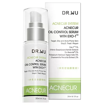 DR.WU淨痘控油調理液30ml