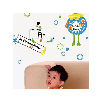 <SPOT>創意壁貼-外星人發出警訊