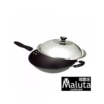Maluta-40cm超硬不沾中華炒鍋(單把)