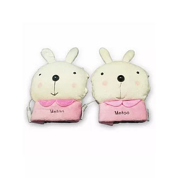 小兔兔造型USB保暖手套粉紅色
