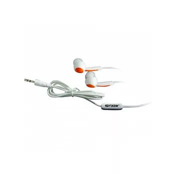 Epraizer EP012 高音質立體聲耳塞式耳機亮麗橘