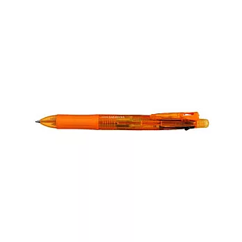 ZEBRA SJ3 SARASA+S 三色中性筆+自動鉛筆 橙桿