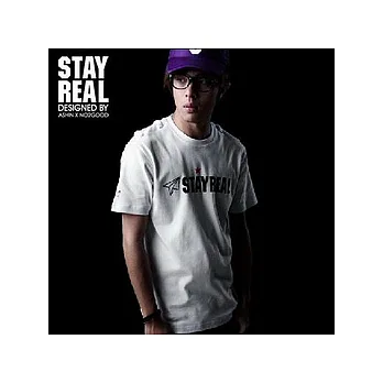 STAYREAL Paper Plane 飛機踢 - 黑標潮流版 -白色L號